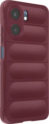 Immagine prodotto di Avizar, custodia in silicone per Galaxy A5x con texture a rilievo e finitura soft-touch, bordeaux