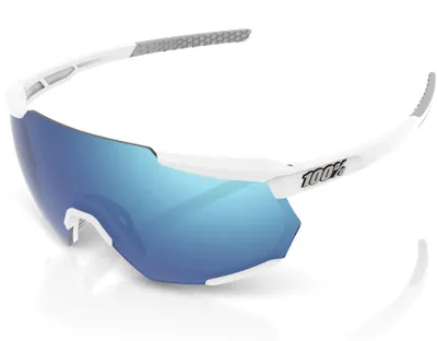 Produktbild von 100% SPEEDLAB Fahrradsonnenbrille - RACETRAP - Weiß/Blau
