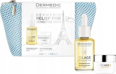 Produktbild von Dermedic Oilage Geschenkset mit Serum und Creme