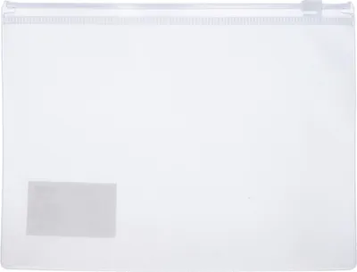 Produktbild von Ordner mit Reißverschluss 20 x 15 cm – Transparent