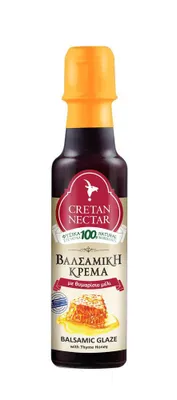 Produktbild von CRETAN NECTAR 01531 - Balsamico-Creme mit Honig 200ml von Kreta