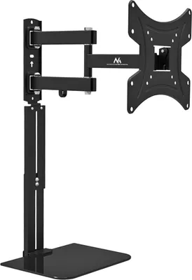 Produktbild von 23-43'' TV Wandhalterung mit Ablage Maclean TV Halterung mit DVD Ablage vesa 200x200 23"-43" 25kg, MC-771A
