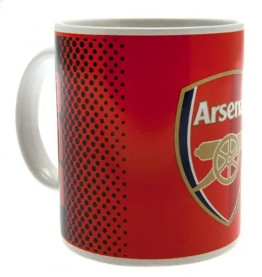 Keramische Tasse 325 ml rot Buchstabenprint rund