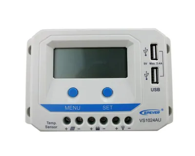 Obrázok produktu pre EPEVER® VS1024AU PWM solárny regulátor nabíjania 10A 50V, 12/24VDC Auto, 0% DPH.