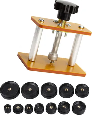 Produktbild von Reparaturset für Uhrenpressen, Gehäuseverschluss, Stanzmaschine mit 12 Stempeln, Modell 1