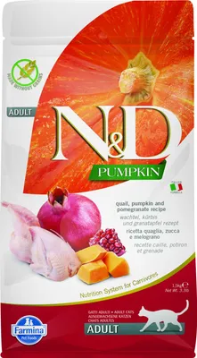 Produktbild von Farmina Pet Food 8010276035387, Adult, jede Rasse, Wachtel, Kürbis, Granatapfel, 1,5 kg