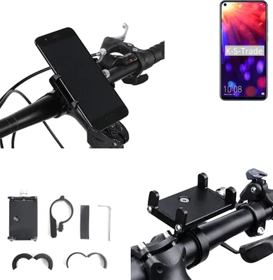 Produktbild von K-S-Trade Handyhalterung für das Fahrrad kompatibel mit Huawei Honor View 20 Halter Lenkstange Fahrradhalterung Motorrad Bike Mount Befestigung