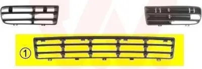 Produktbild von VAN WEZEL Lüftungsgitter Grill Stoßfänger für VW Golf IV Schrägheck (1J1)