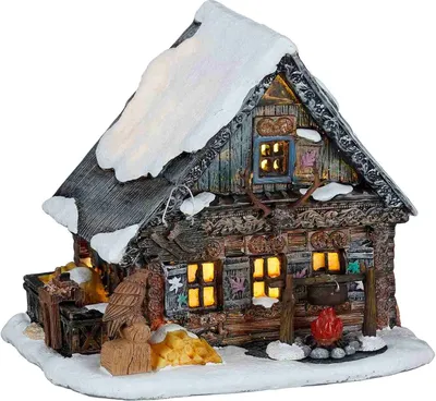 Produktbild von Luville Weihnachtsdorf Woodworker - 17x14x14.5 cm - Polyresin - Mehrfach