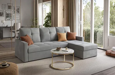 Produktbild von Ecksofa SCANDI mit Schlaffunktion Jasmine 90