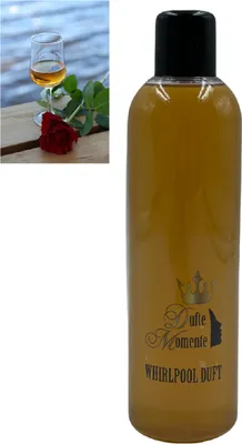 Produktbild von Dufte Momente | Whirlpool Duft 260ml | Amaretto | mit naturreinen und natürlichen ätherischen Ölen | kein Schaum | vegan und ohne Tierversuche