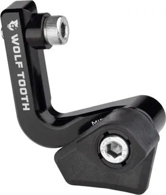 Produktbild von Wolf Tooth LoneWolf Aero Kettenführung, Braze-On, Medium Mount, 52-58 Z., black