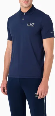 Image de Ea7 Emporio Armani 8npf23 polo à manches courtes bleu 2XL homme bleu 2XL