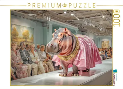 Produktbild von CALVENDO Puzzle Tierische Berufe | 1000 Teile Lege-Größe 64x48cm Foto-Puzzle für glückliche Stunden