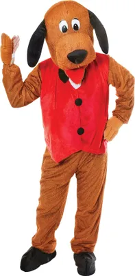 Produktbild von Bristol Novelty - Kostým maskota pro muže/ženy uni BN382 (jedna velikost) (hnědá/červená)