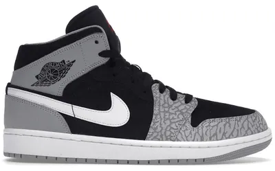Productafbeelding van Air Jordan 1 Mid SE met olifantprint - EU-maat: 44,5