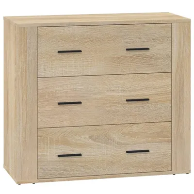 Produktbild von Sideboard Sonoma-Eiche 80x33x70 cm Holzwerkstoff