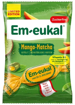 Produktbild von Em-eukal Mango-Matcha zuckerfrei 75g