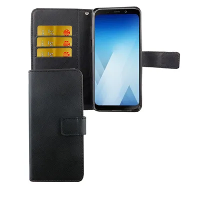 Zdjęcie produktu dla Pokrowiec na telefon komórkowy Samsung Galaxy A8 2018 czarny