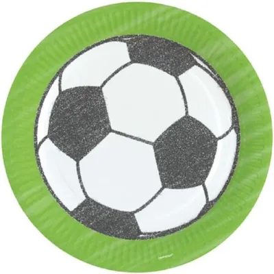 Productafbeelding van 8 borden voor een voetbalfeest