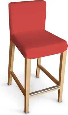 Produktbild von Dekoria Henriksdal Husse für Barhocker, rot, Barhocker Hendriksdal