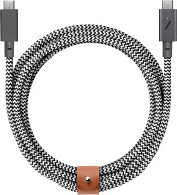 Obrázek produktu pro Native Union Belt Cable C-C PRO 2.4m 240W, zebra