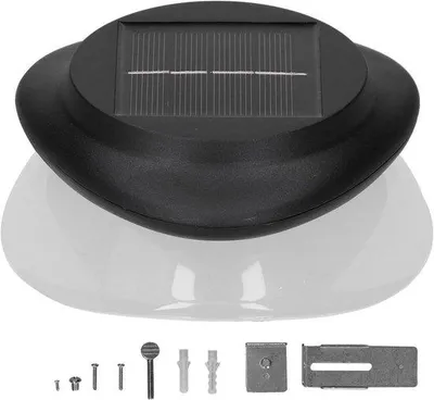Obrázek produktu pro Bezdrátová solární svítidla se senzorem pro zahradní bránu, vodotěsná, 9 LED diod, bílé světlo