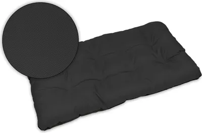 Produktbild von Hundebett Hundekissen Hundematratze Tierbett für Kleine, Mittlere und Grosse Hunde - Wasserdicht, Waschbar - Größe XXL - Schwarz