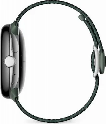 Produktbild von Google, tkany pasek do zegarka Pixel Watch One Size, zielony