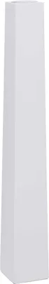 Image de VIVANNO Chandelier en fibre de verre OBELISK Colonne, blanc mat - 11x11x80 cm