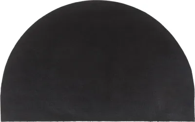 Produktbild von vidaXL Fußmatte Natur Halbrund 50x80 cm Kokosfaser Getuftet