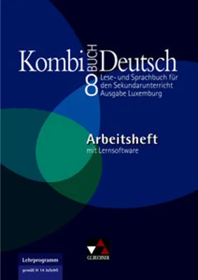 Immagine prodotto di Kombi-Buch Deutsch 8 Arbeitsheft Ausgabe Luxemburg