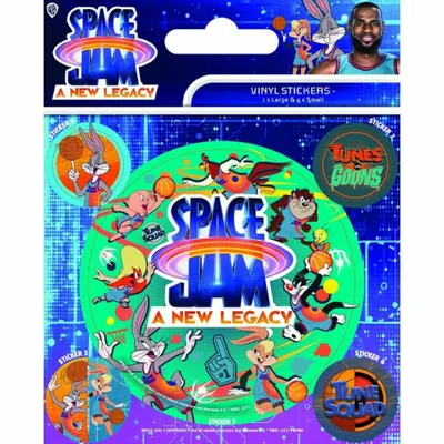 Zdjęcie produktu dla Naklejka Space Jam 2 Old School