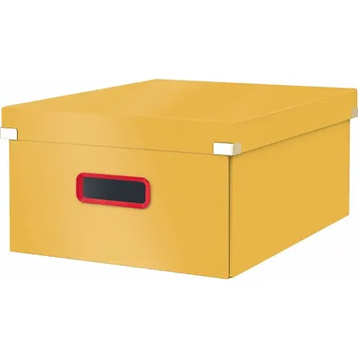 Obrázek produktu pro LEITZ 53490019 LEITZ Click & Store Cosy Aufbewahrungsbox 32,0 l gelb 36,9 x 48,2 x 20,0 cm