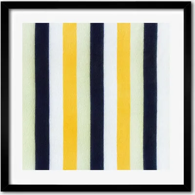 Produktbild von Bild - 50 cm x 50 cm - MDF - Rahmen, Wandkunst - Gestreifter Hintergrund