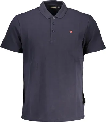 Image de NAPAPIJRI Polo Hommes Coton Bleu GR80401 - Taille : 3XL