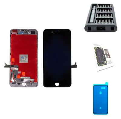 Produktbild von iPhone 7 Plus Display schwarz - Premium-Set