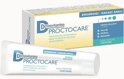 Produktbild von DERMOVITAMINA PROCTOCARE Creme für Hämorrhoiden und Analfissuren, 30 ml, mit Applikator