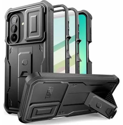 Produktbild von Handyhülle für Galaxy A27 5G, Tech-Protect Polyamid Cam Plus 2-Set, Schwarz