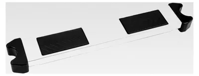 Produktbild von Trittstufe für Poolleiter, rutschfestes Pedal, Ersatzstufe, 50 x 9 x 3,5 cm, Edelstahl 304