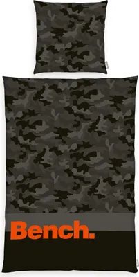 Produktbild von HERDING „Bench® Bettwäsche-Set 'Camouflage' - 80-x-80-cm-135-x-200-cm, Deckenbezug im Lieferumfang enthalten, Kissenbezug enthalten