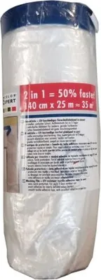 Produktbild von Abdeckfolie 140cm x 25m 35m²