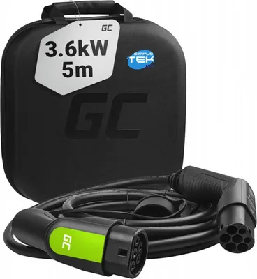 Image de Green Cell GC câble de charge pour véhicules électriques Type2 3.6kW 1x16A 5m