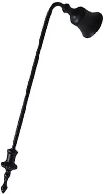 Productafbeelding van Kaarsenblusser Set - Kaars Accessoire - Kaarsen Doven - Lange Handgreep - 23 cm - Zwart