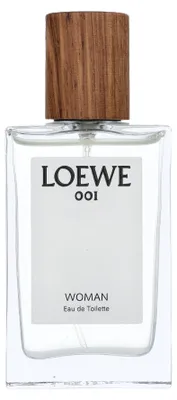 Produktbild von LOEWE Perfumes 001 Woman, Frauen, 30 ml, Flasche, ALCOHOL – PARFUM (FRAGRANCE) – AQUA (WATER) – ETHYLHEXYL METHOXYCINNAMATE – BUTYL..., 1 Stück(e)