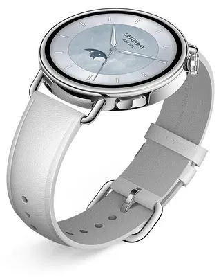 Produktbild von Xiaomi Watch S4 - 41 mm - intelligente Uhr mit Riemen - Leder - Handgelenkgröße: 120-190 mm - Anzeige 3.4 cm (1.32")