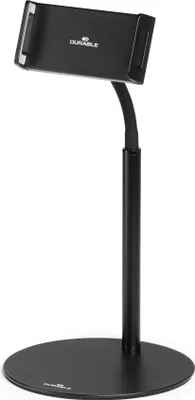 Obrázok produktu pre Durable TWIST, Mobilný telefón / smartfón, Tablet/UMPC, Aktívny držiak, Stôl, Čierna