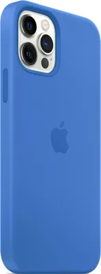 Produktbild von Apple MJYY3ZM/A, Hauthülle, Apple, iPhone 12 / 12 Pro, 15,5 cm (6.1"), Blau