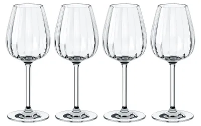 Produktbild von Villeroy & Boch Rose Garden Weißweinkelch, Set 4tlg. 218 mm klar Vorteilsset 2 Stück 1137258120 4003686420328