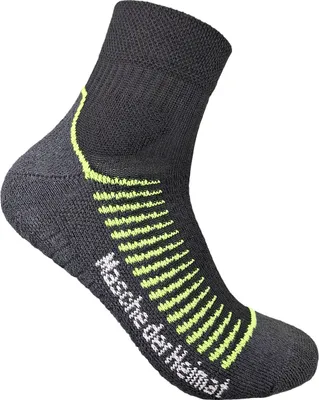 Produktbild von Miriquidi Allround Socke schwarz fluogelb, kurz, 47/50